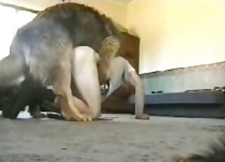 3D yellow zoophile hooker screwed by the beast